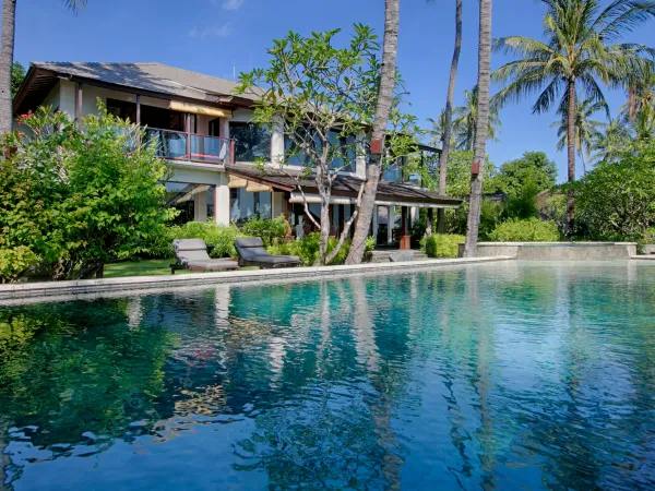 Exterior of Vila Markisa, Tulamben, Bali — villa property photography