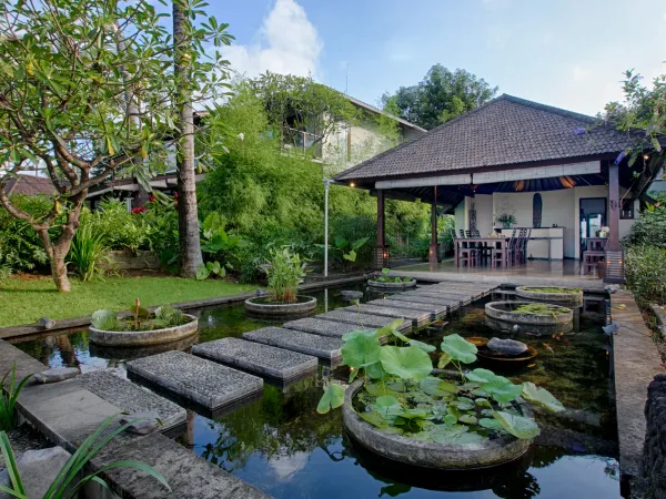 Exterior of Vila Markisa, Tulamben, Bali — villa property photography