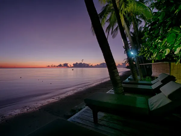 Golden Hour at golden hour beach markisa tulamben, Bali — professional villa photography