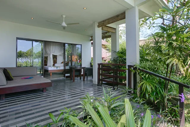 Teras kamar villa Bali