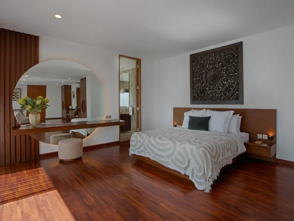 Bedroom at Ocean Friends Villa, Pererenan, Bali — professional villa photography