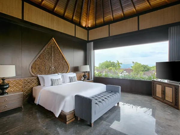 Bedroom at Taman Dharmawangsa, Nusa Dua, Bali — professional villa photography
