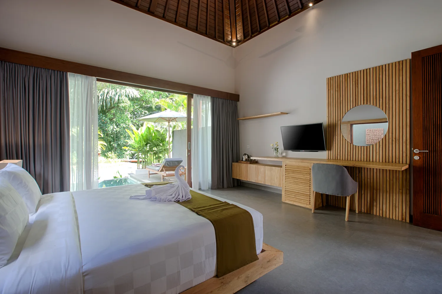 Kamar tidur villa Villa Elitya Ubud Bali — foto villa profesional