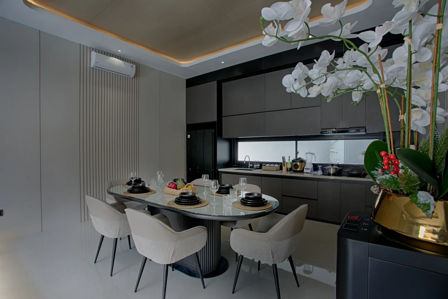 Interior SSKai Villa Seminyak Bali — foto villa profesional