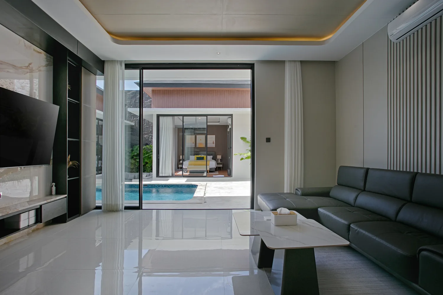 Interior SSKai Villa Seminyak Bali — foto villa profesional