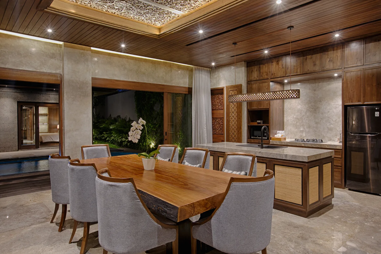 Interior Taman Dharmawangsa Nusa Dua Bali — foto villa profesional