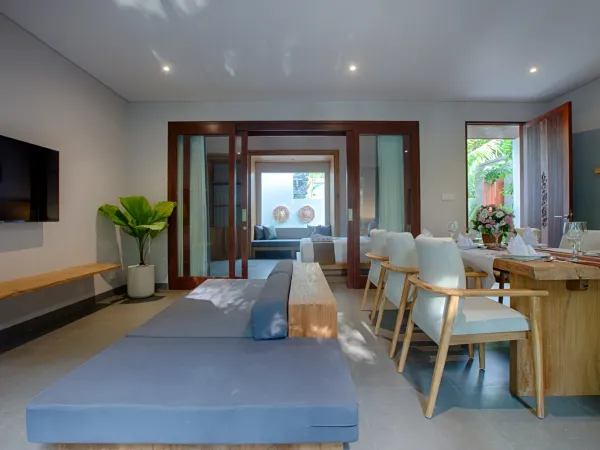 Interior at Villa Elitya, Ubud, Bali — professional villa photography