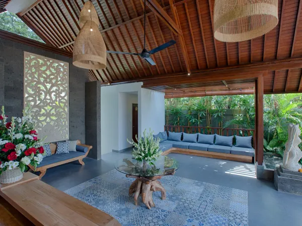 Interior at Villa Elitya, Ubud, Bali — professional villa photography