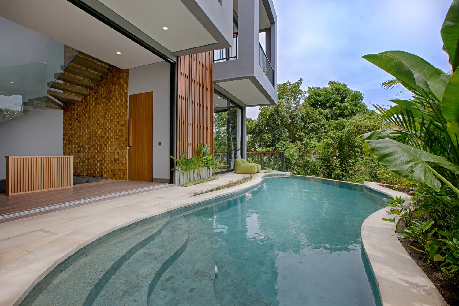 Kolam Renang Padi Padi Villas Pererenan Bali — foto villa profesional