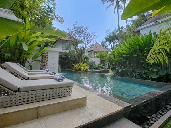 Kolam Renang — Crescent Moon Villa, Ubud
